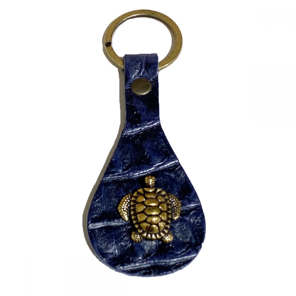 YOLETE Porte Clé Cuir Caïman Yolette
