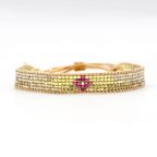 Bracelet Purple Rain BELLE MAIS PAS QUE