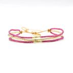 Bracelet Purple Rain BELLE MAIS PAS QUE