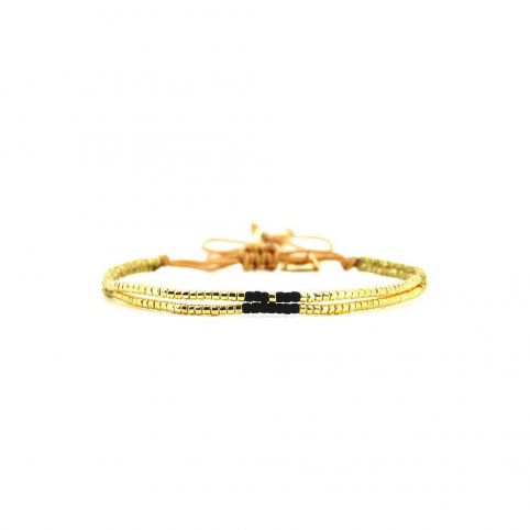 Bracelet Dulce Black Caviar BELLE MAIS PAS QUE