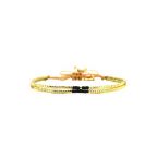 Bracelet Dulce Black Caviar BELLE MAIS PAS QUE