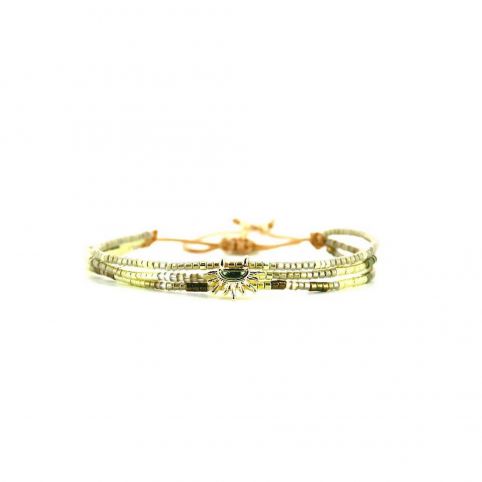 Bracelet Hoo my Lovely Green BELLE MAIS PAS QUE