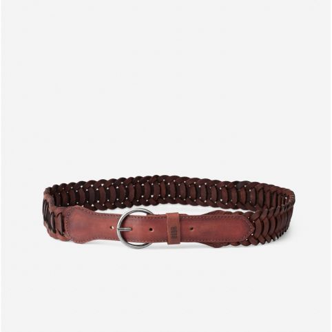 Ceinture en Cuir Tressé KELSEY BIBA