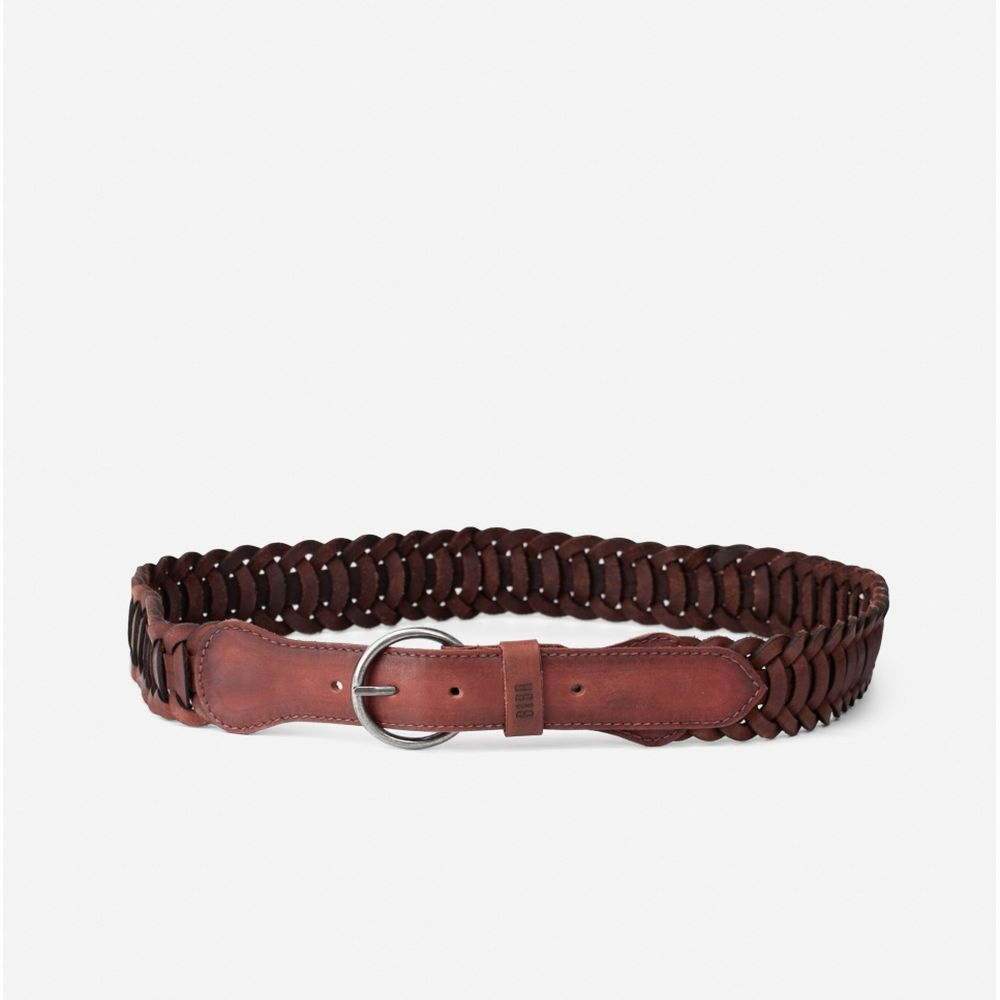 BIBA Ceinture en Cuir Tressé KELSEY BIBA