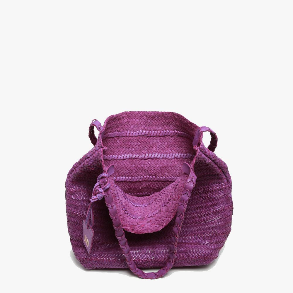 BIBA Cabas Cuir Tressé RUBY BIBA