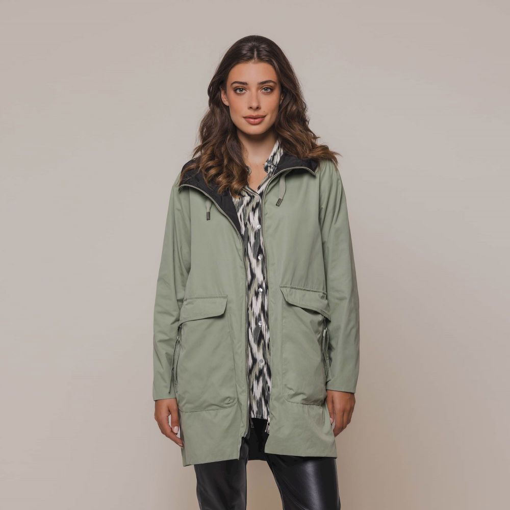 RINO PELLE Parka MAXIMERéversible Rino & Pelle