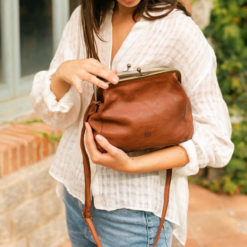 BIBA Sac Cuir BOSTON BIBA