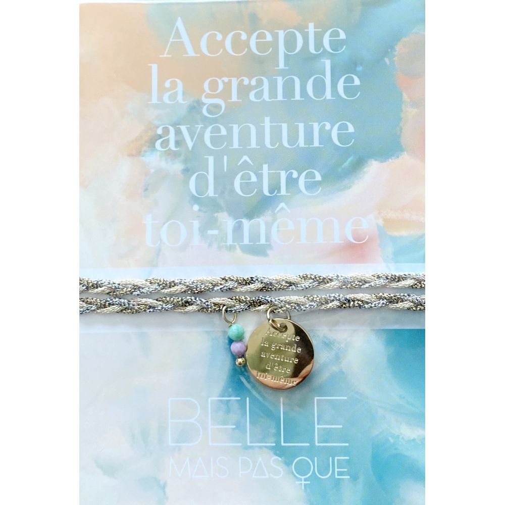 BELLE MAIS PAS QUE Bracelets Je Suis Venue Te Dire Belle Mais Pas Que