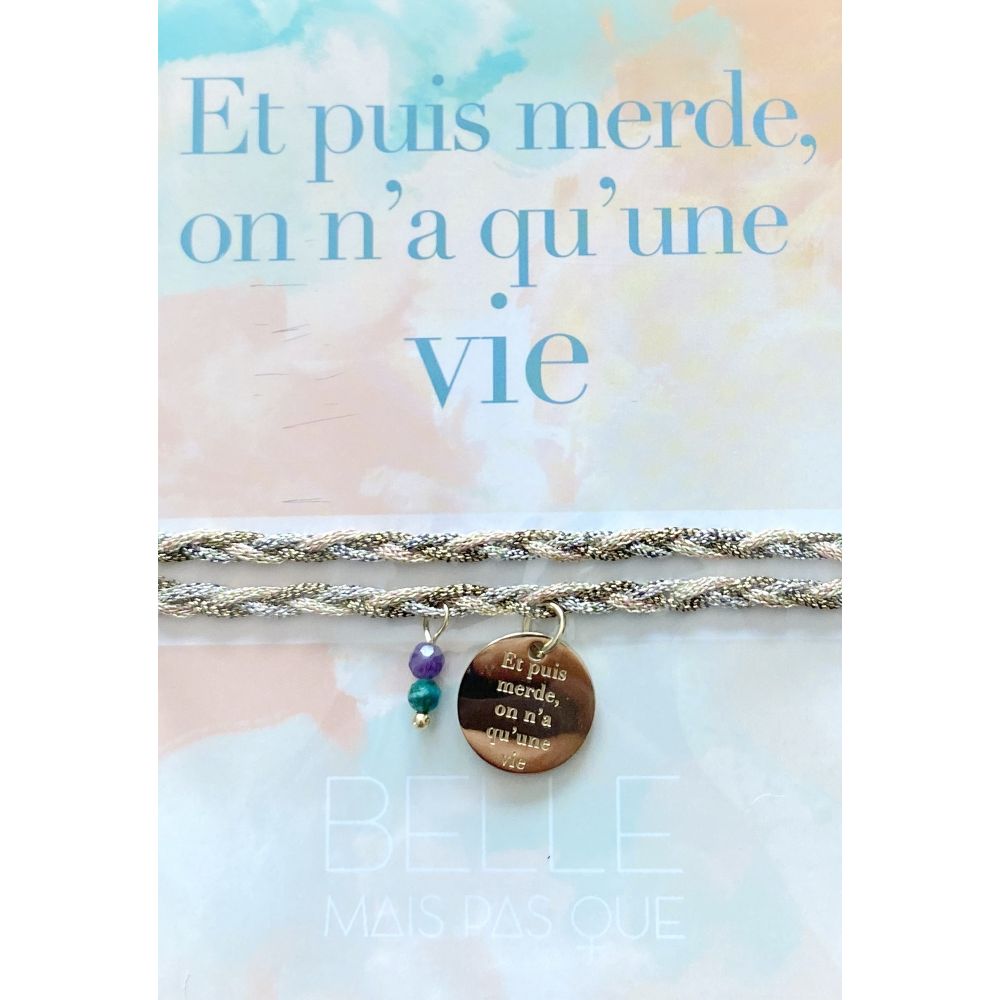 BELLE MAIS PAS QUE Bracelets Je Suis Venue Te Dire Belle Mais Pas Que