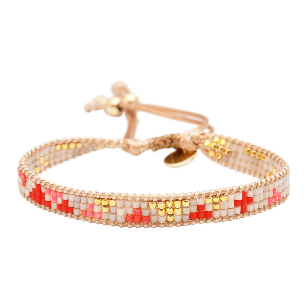 BELLE MAIS PAS QUE Bracelet CRUCH CORAIL BELLE MAIS PAS QUE