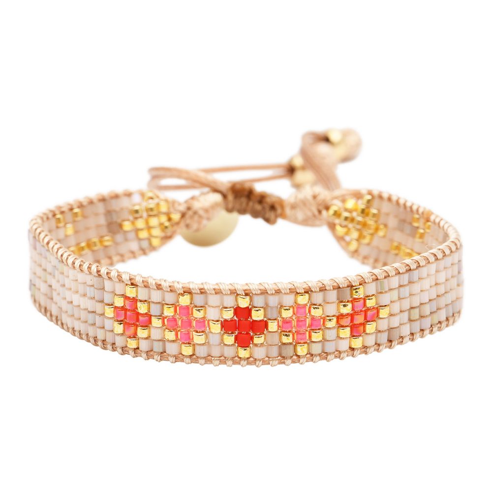 BELLE MAIS PAS QUE Bracelet CRUCH CORAIL BELLE MAIS PAS QUE