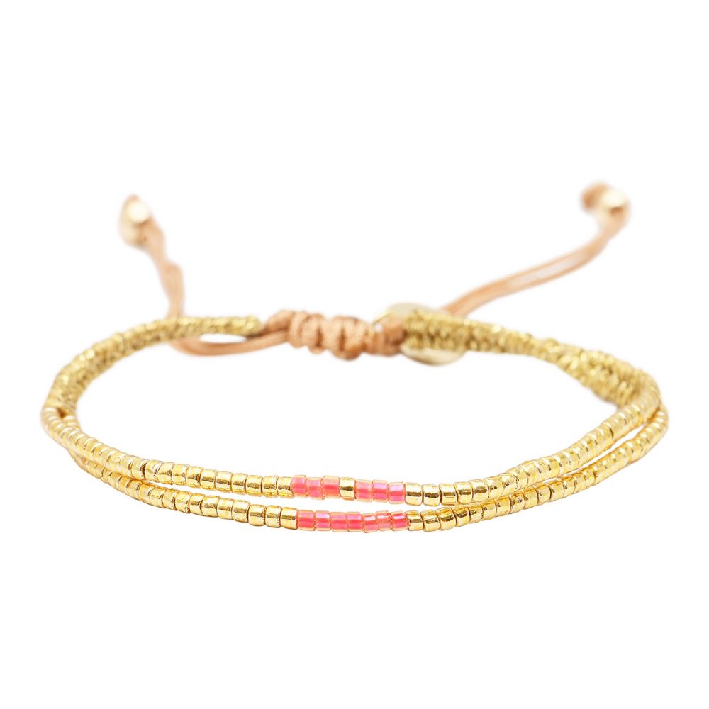 BELLE MAIS PAS QUE Bracelet CRUCH CORAIL BELLE MAIS PAS QUE