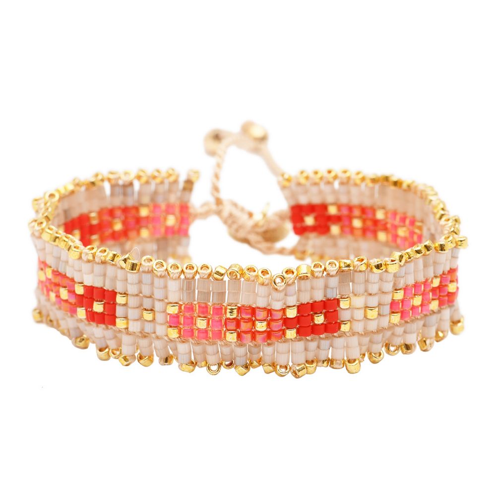 BELLE MAIS PAS QUE Bracelet CRUCH CORAIL BELLE MAIS PAS QUE