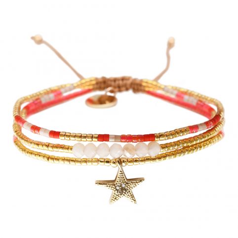 Bracelet CRUCH CORAIL BELLE MAIS PAS QUE