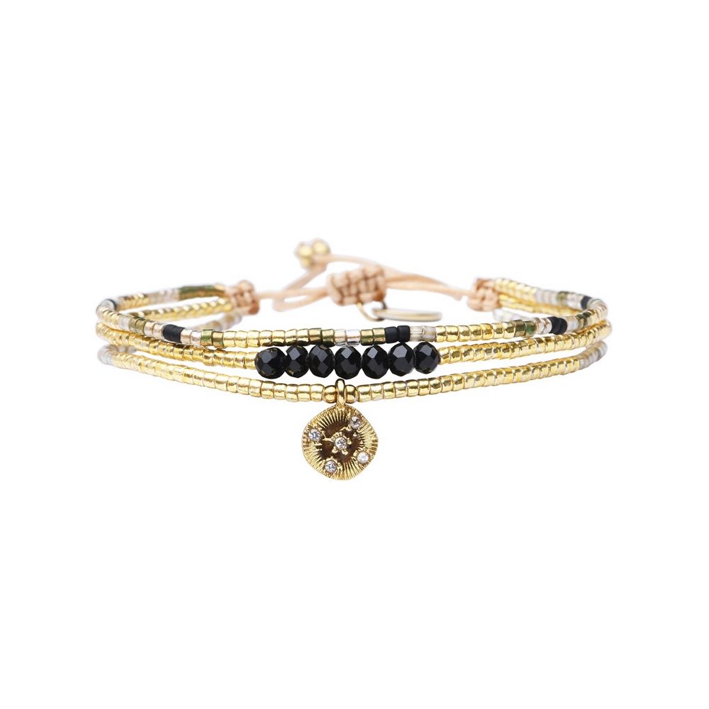 BELLE MAIS PAS QUE Bracelet HOO MY LOVELY BLACK BELLE MAIS PAS QUE