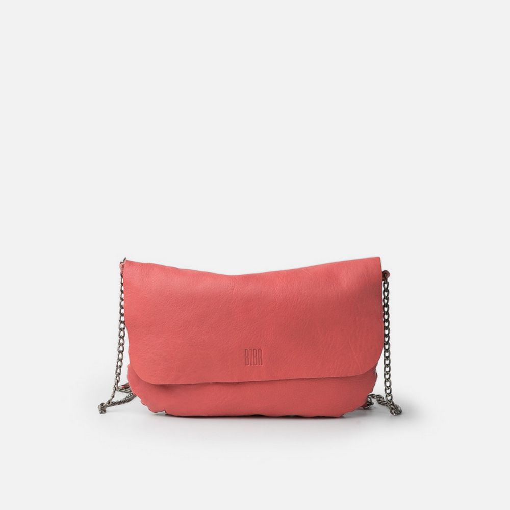 BIBA Sac Cuir ORANGE BIBA