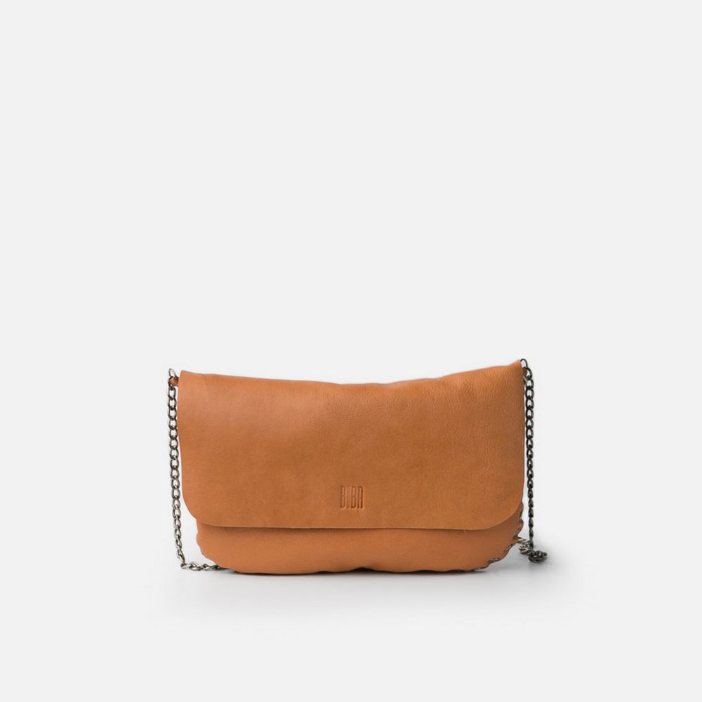 BIBA Sac Cuir ORANGE BIBA