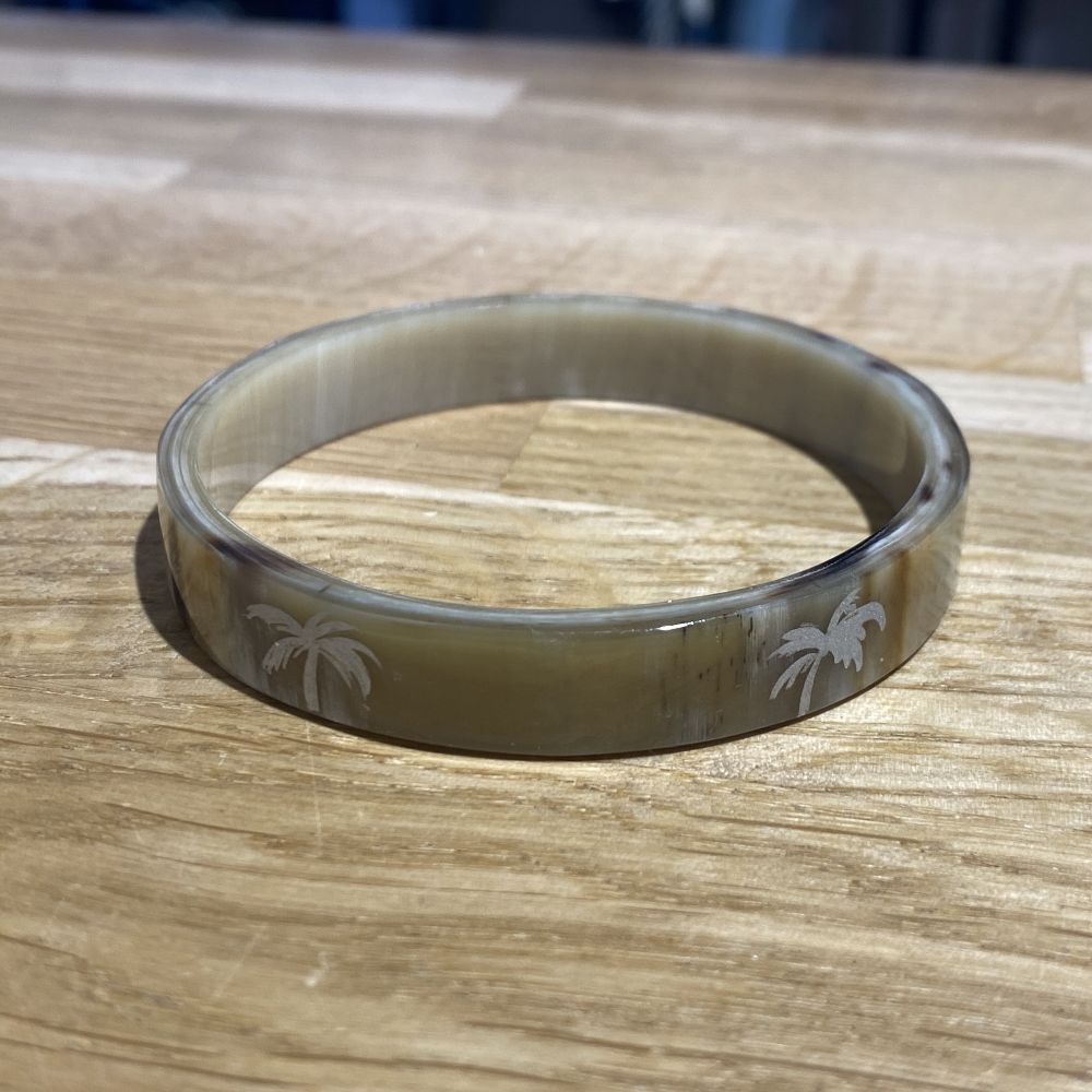 JOLIE JULIE Bracelet Corne Palmier Argent