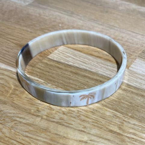 Bracelet Corne Palmier Or