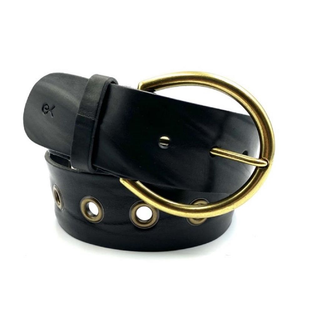 YOLETE Ceinture Cuir Primavera Noir Yolete