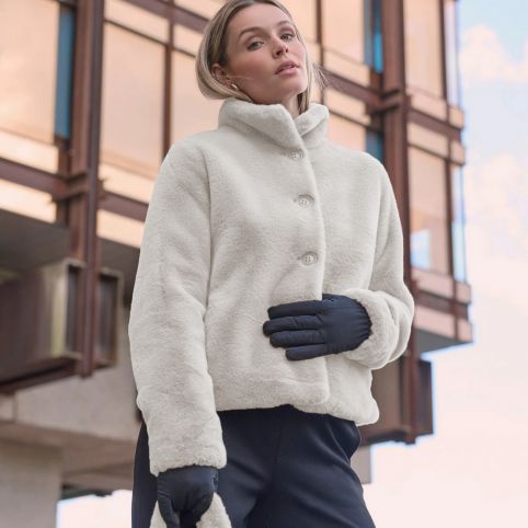Veste Courte Fausse Fourrure VIE RINO PELLE