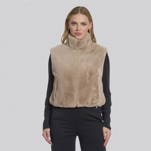 Gilet Zippé NIKKI RINO PELLE