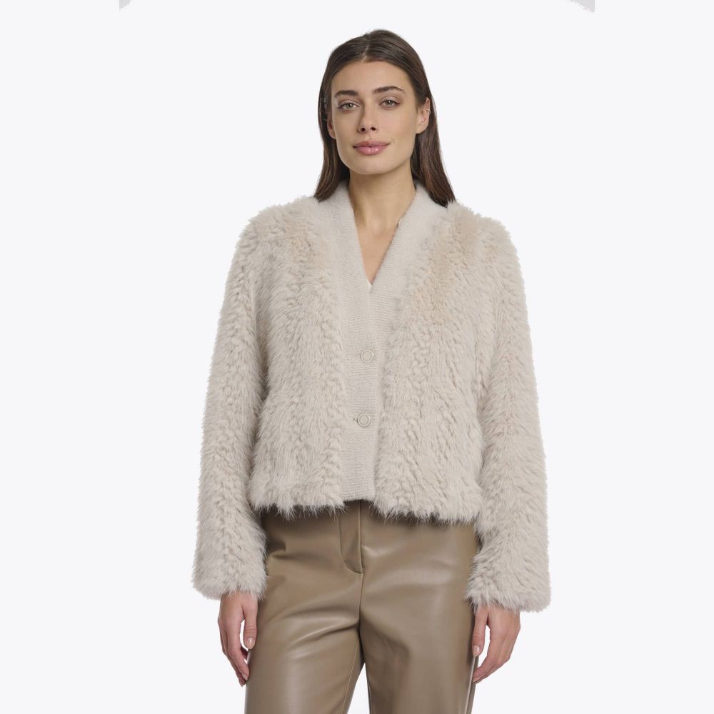 RINO PELLE Veste en fausse Fourrure CHAIMAE RINNO PELLE
