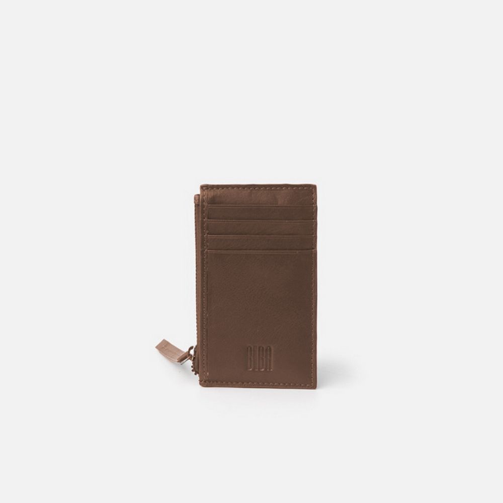 BIBA Porte Carte en Cuir SOFT MOUSSE BIBA