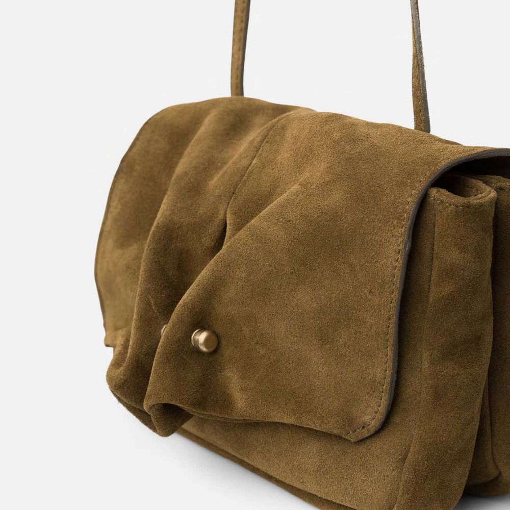 BIBA Sac Cuir à Bandoulière HAZEN