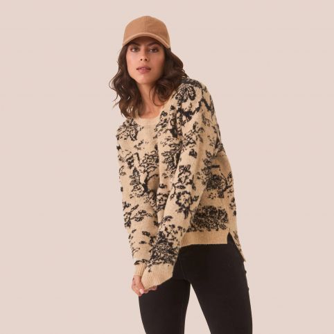 Pull Maille Jacquard NEKANE