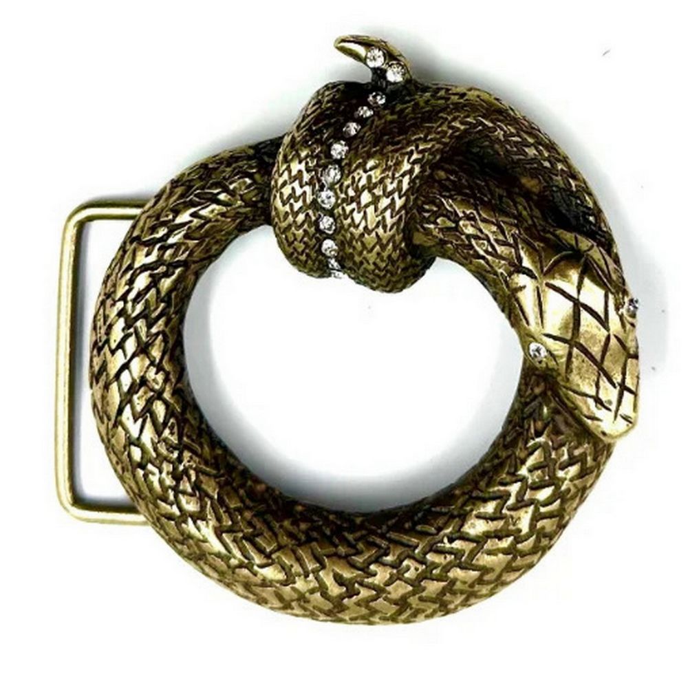 YOLETE Ceinture Cuir Preto Marron avec Boucle YOLETTE