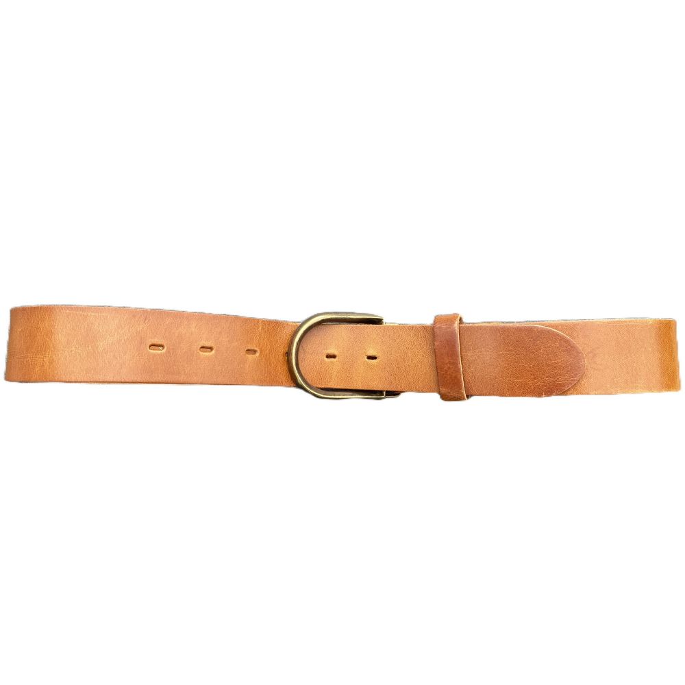 YOLETE Ceinture Cuir Preto Camel avec Boucle YOLETTE