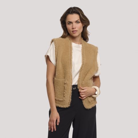 Gilet Manches Brodées VITA RINO PELLE