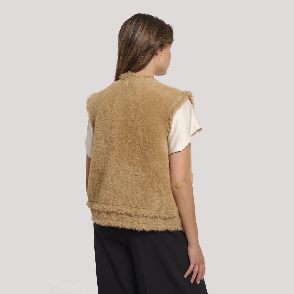 RINO PELLE Gilet Manches Brodées VITA RINO PELLE