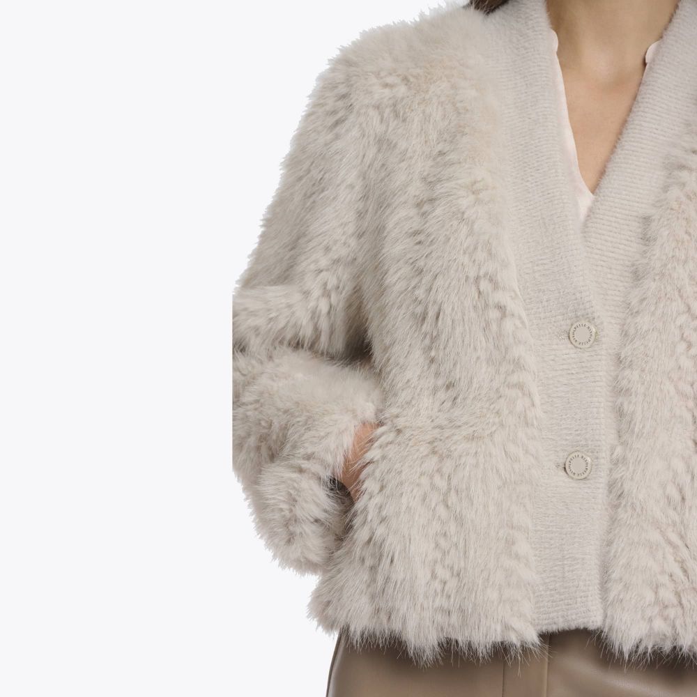 RINO PELLE Veste en fausse Fourrure CHAIMAE RINNO PELLE