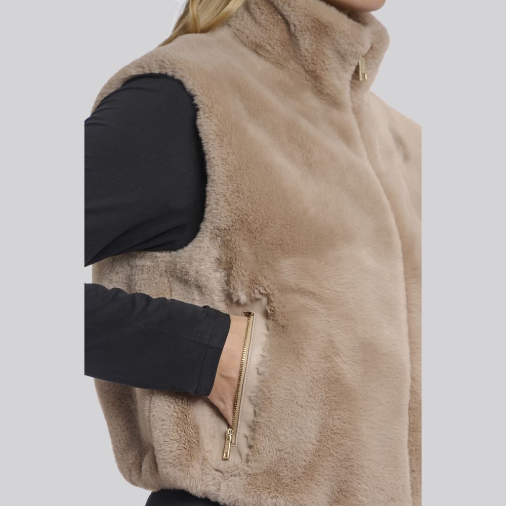 RINO PELLE Gilet Zippé NIKKI RINO PELLE