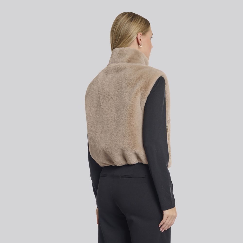 RINO PELLE Gilet Zippé NIKKI RINO PELLE