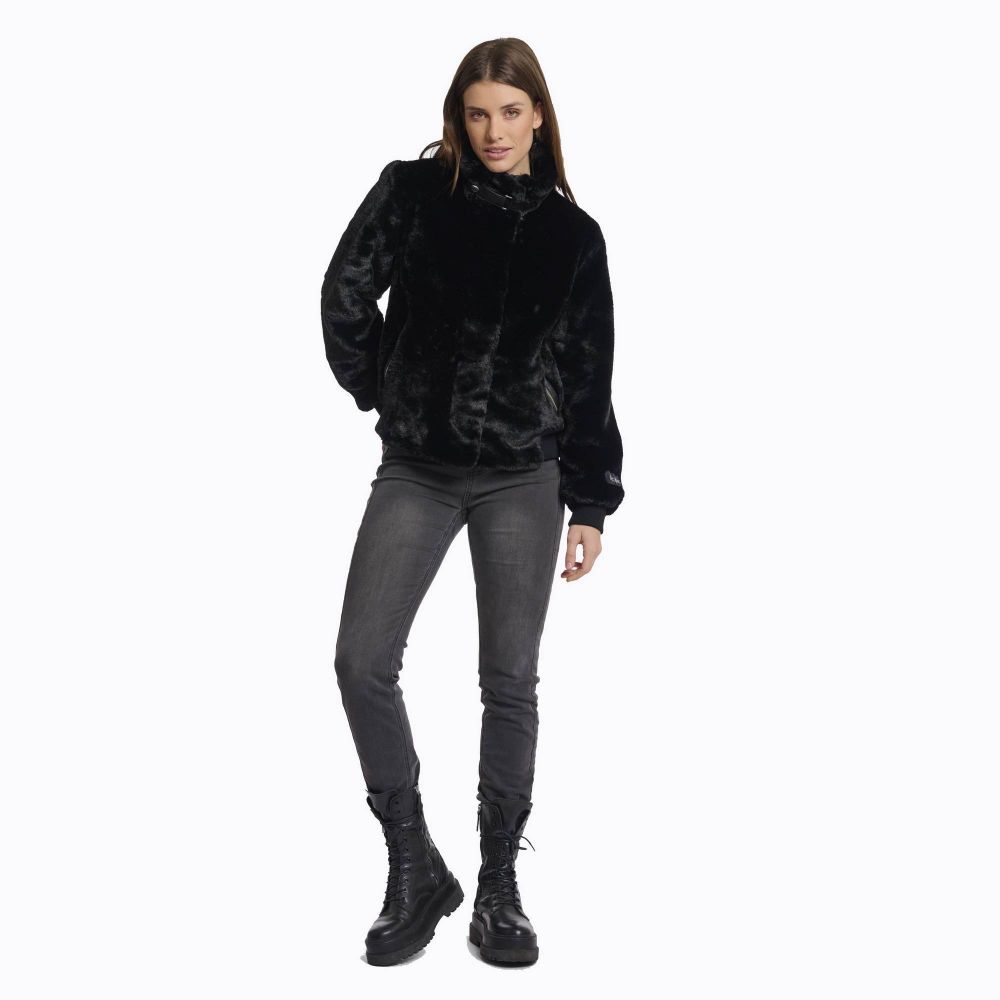 RINO PELLE Veste Courte Fausse Fourrure AMBRA RINO PELLE