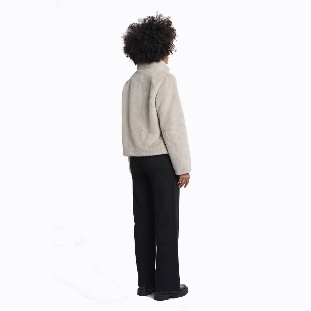 RINO PELLE Veste Courte Fausse Fourrure VIE RINO PELLE