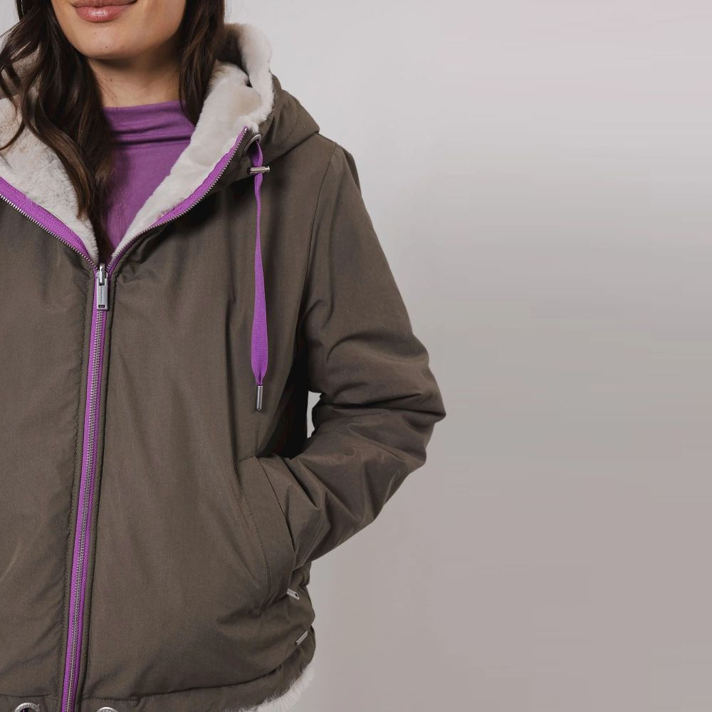 RINO PELLE Veste Réversible AVIVA RINO PELLE