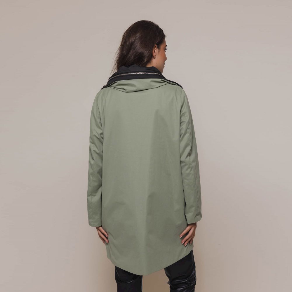 RINO PELLE Parka MAXIMERéversible Rino & Pelle