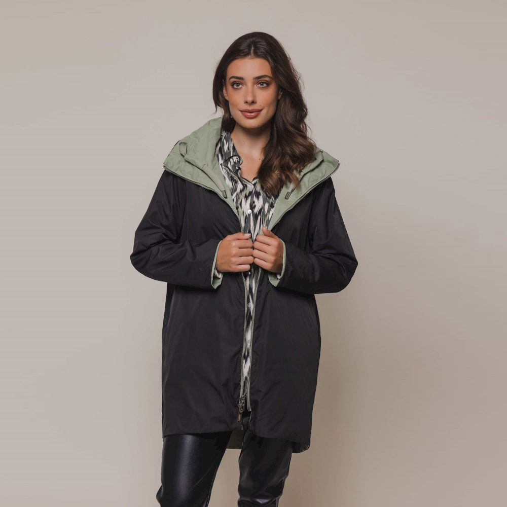 RINO PELLE Parka MAXIMERéversible Rino & Pelle