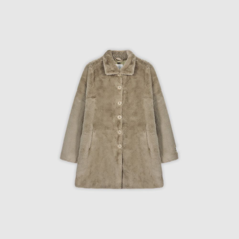 RINO PELLE Manteau Fausse Fourrure NONNARINO PELLE