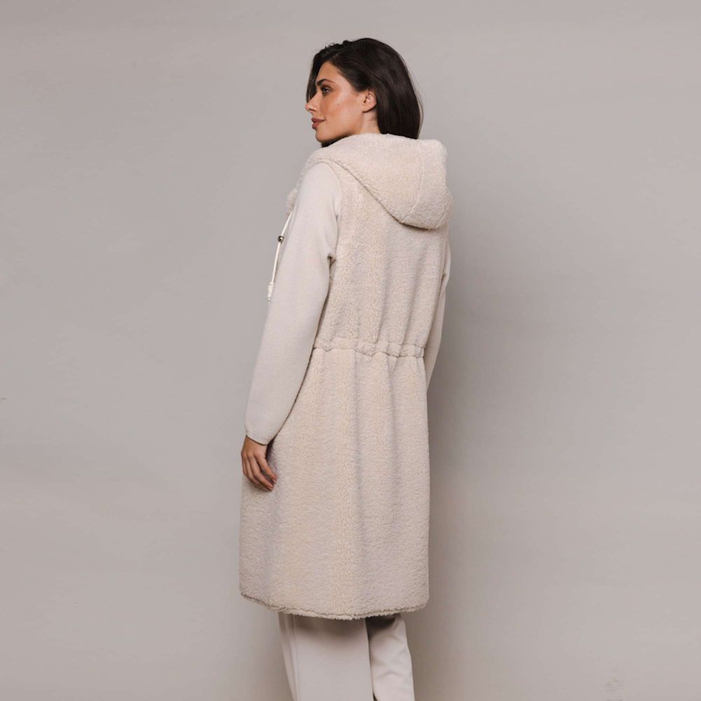 RINO PELLE Gilet Long Réversible JINGRino & Pelle