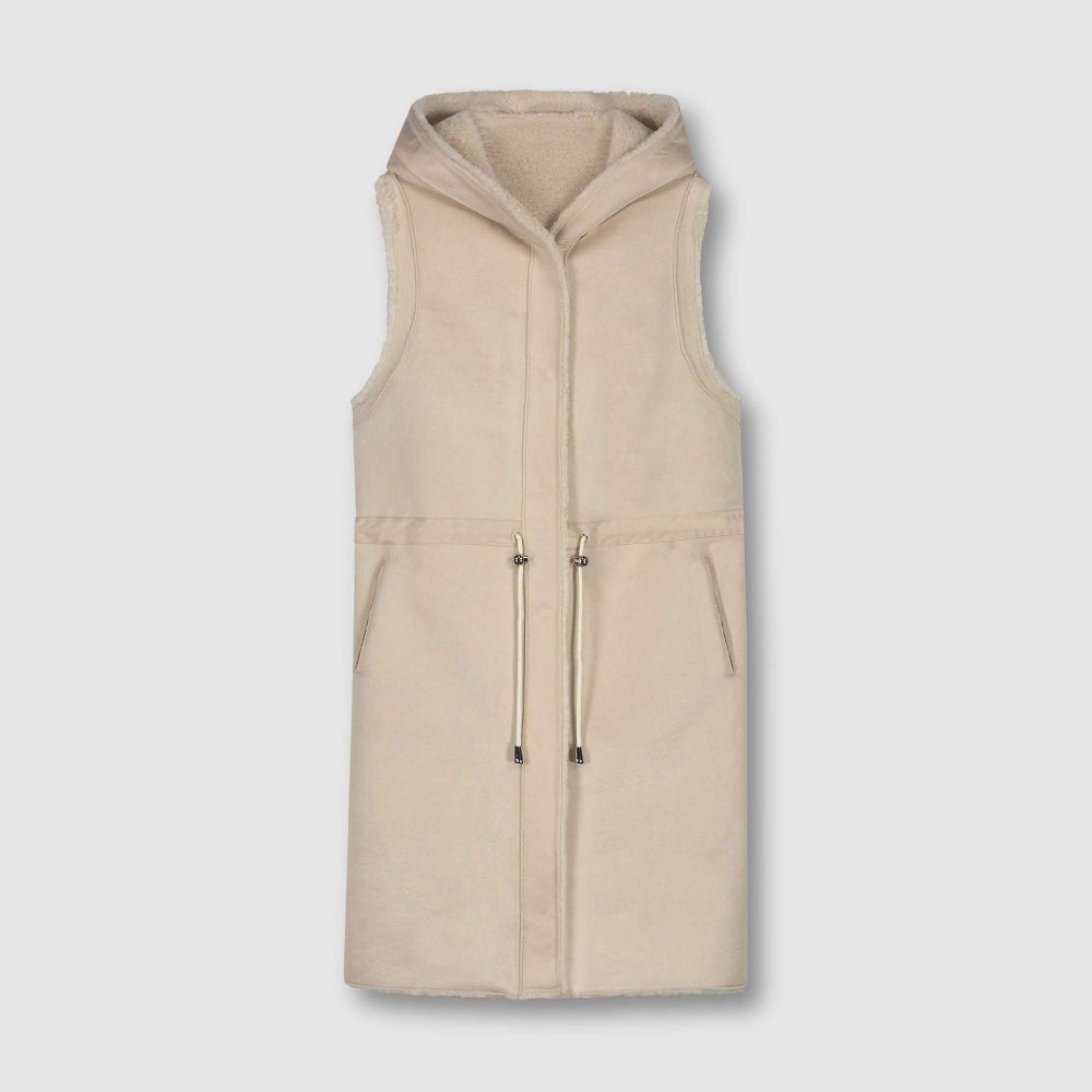 RINO PELLE Gilet Long Réversible JINGRino & Pelle