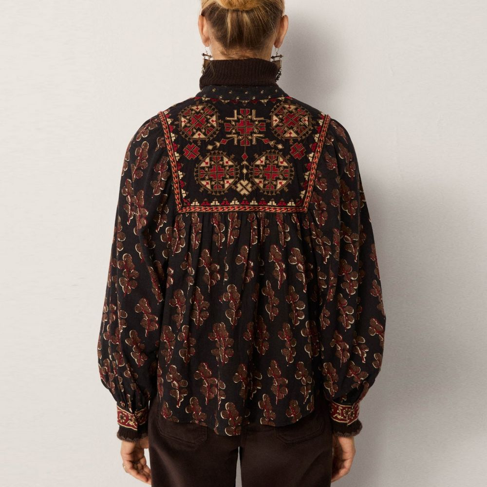 MAISON HOTEL Blouse SCARLET MAISON HOTEL