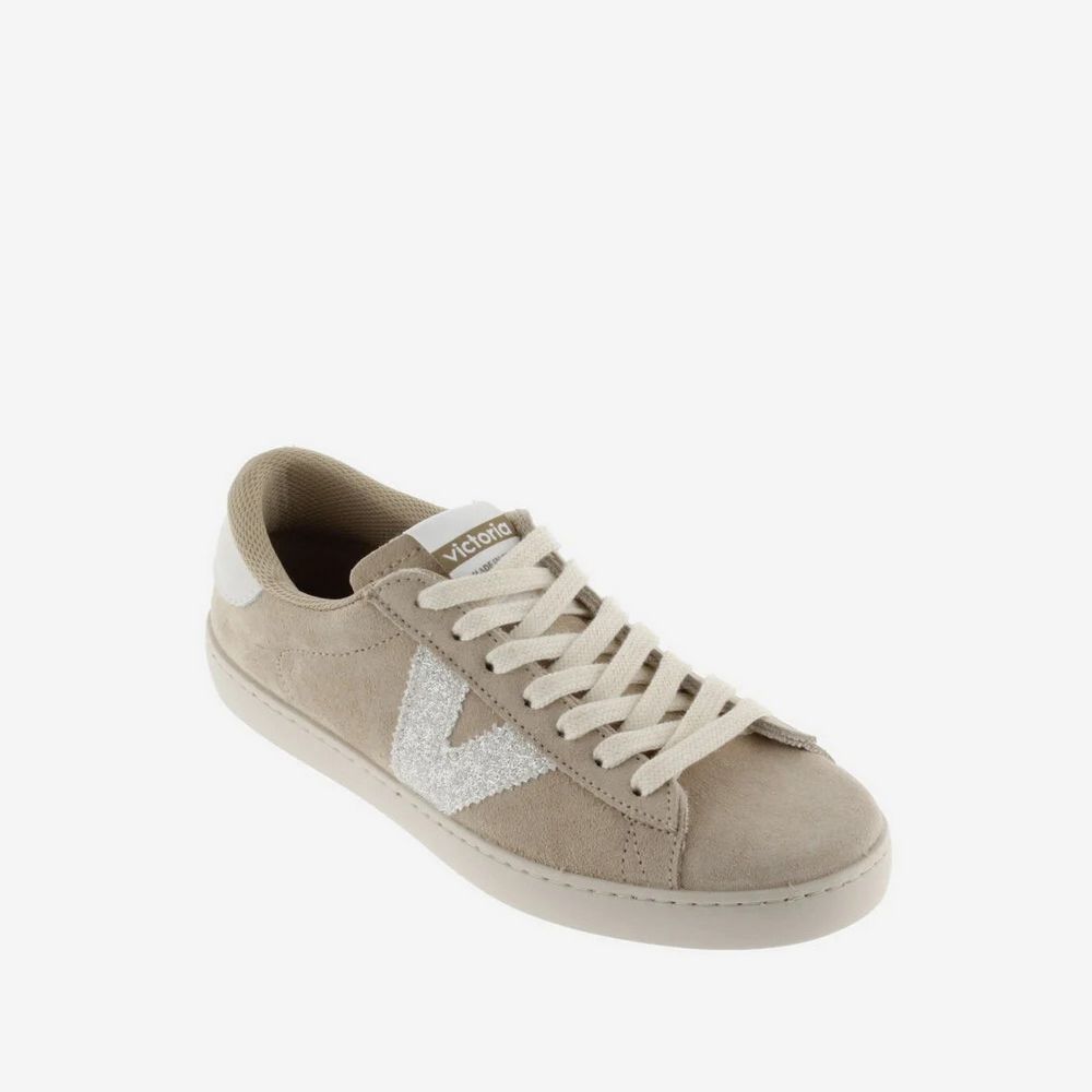 VICTORIA Basket Berlin Daim Paillettes VICTORIA