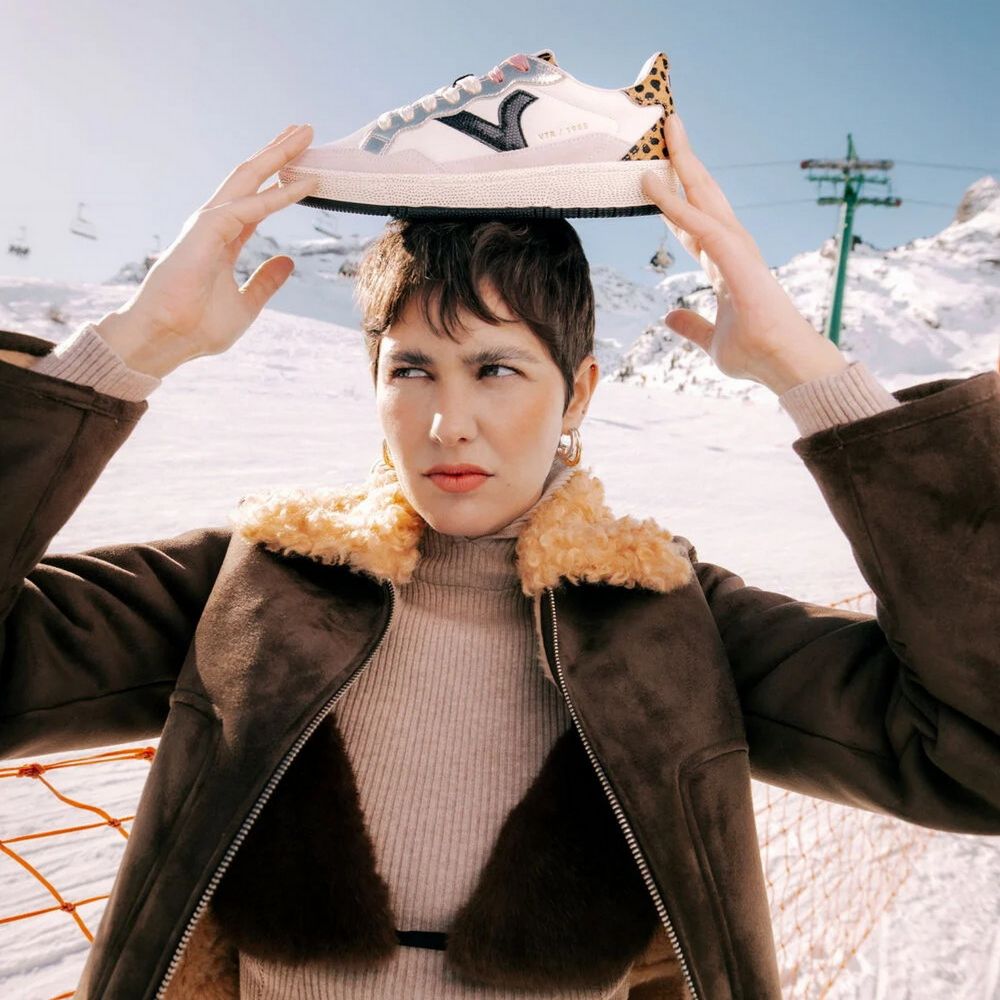 VICTORIA Basket Smash 1985 Imprimé ANIMAL VICTORIA