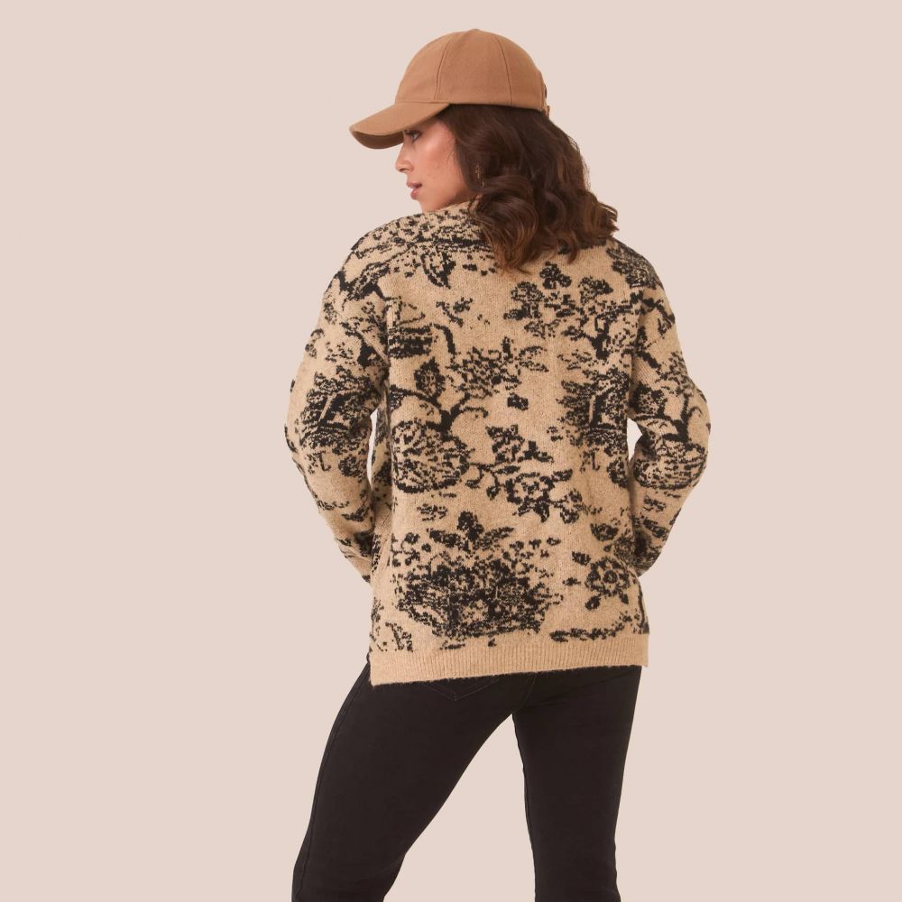 NEKANE Pull Maille Jacquard NEKANE
