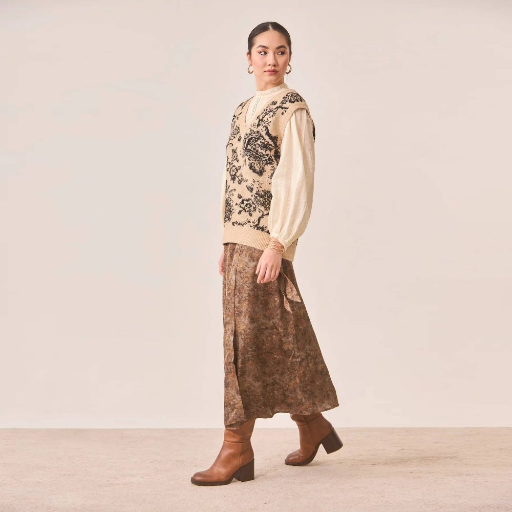 NEKANE Gilet Maille Jacquard NEKANE
